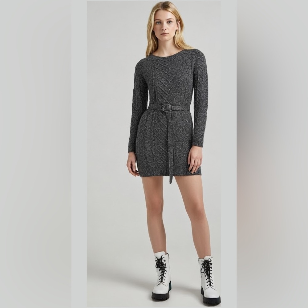 Nordstrom Hinge Knitted Sweater Dress